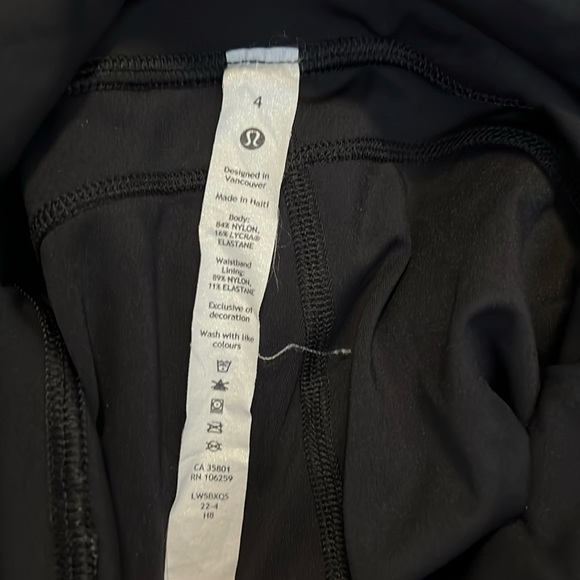 Lululemon fast and free HR tight 25” - Size 4 - Picture 6 of 8